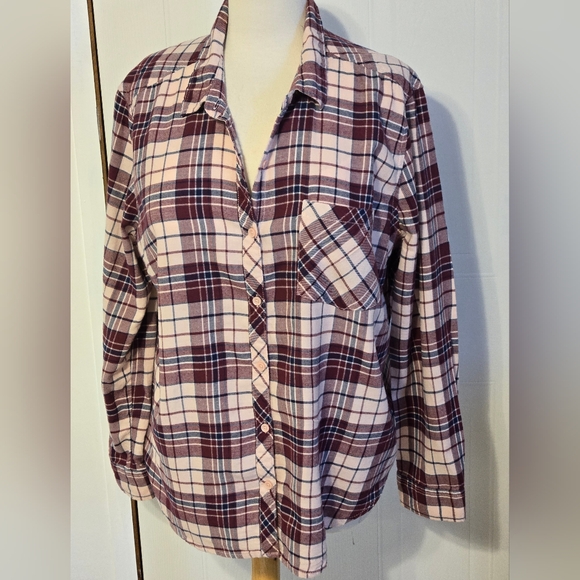 Faded Glory Tops - Faded Glory.  Button-down Front Top. 237